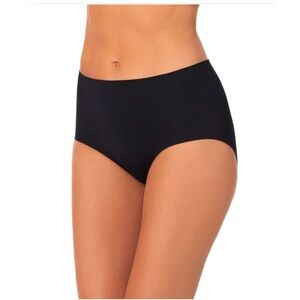 Midnight by Carole Hochman Black Seamless Briefs - 5 Pack X-Large